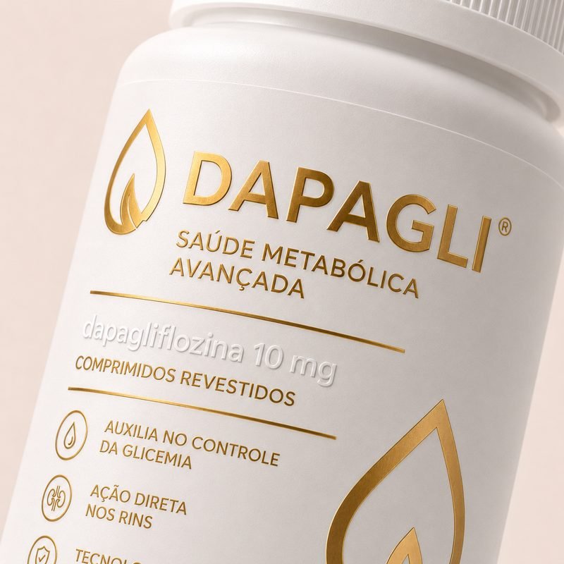 Detalhe do rótulo DAPAGLI